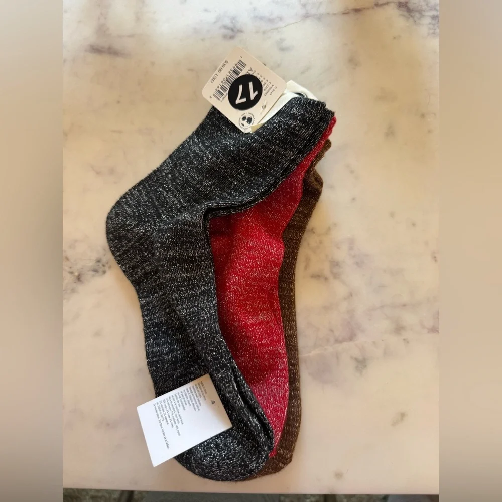 NWT Free People Pack of 3 Desert Disco Socks